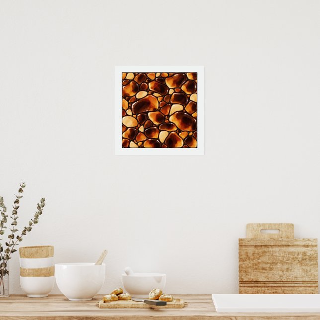 Póster Concha de Tortuga Ámbar (Cocina)