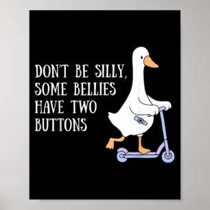 Póster Conciencia de G-Tube Silly Goose Tubie Mamá Alimen