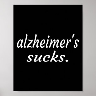 Póster Conciencia de la demencia de Heimerheimer Enfermed