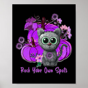 Póster Conciencia De La Epilepsia Para El Gato De Noviemb