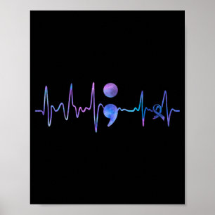 Póster Conciencia de Prevención del Punto y Coma del Lati