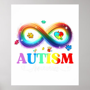 Póster conciencia del autismo
