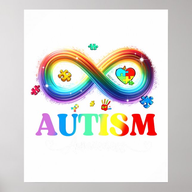 Póster conciencia del autismo (Frente)