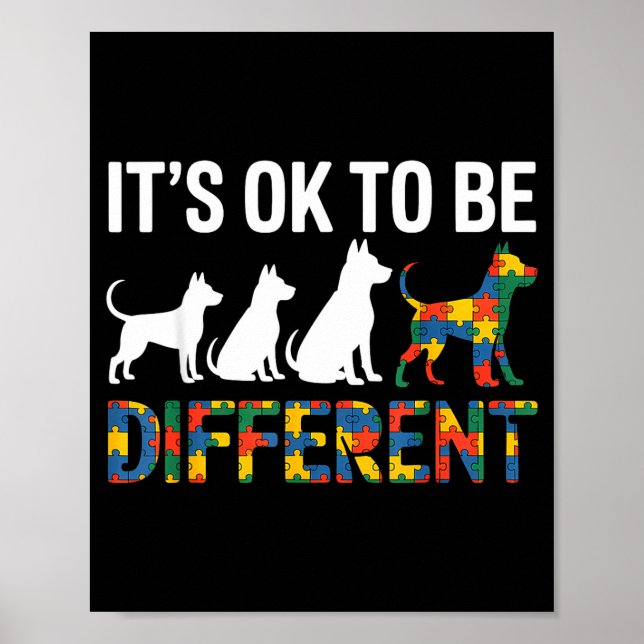 Póster Conciencia del autismo  (Frente)