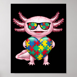 Póster conciencia del autismo autista 