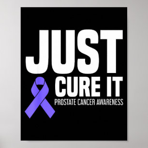 Póster Conciencia del cáncer de próstata - solo eso