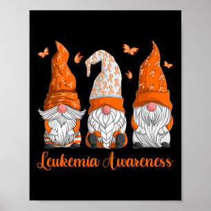 Póster Conciencia del cáncer de sangre para niños Familia