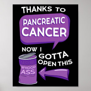 Póster Conciencia del cáncer pancreático Adenocarcinoma E