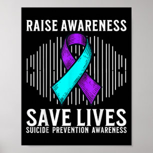 Póster Conciencia del Suicidio Apoyo Conciencia de Preven
