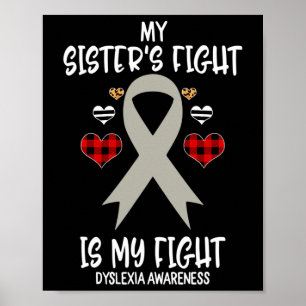 Póster Conciencia La lucha de mi hermana es mi lucha