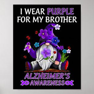 Póster Conciencia Llevo Morado Por Mi Hermano Gnome