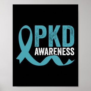 Póster Conciencia Lucha contra la enfermedad renal poliqu