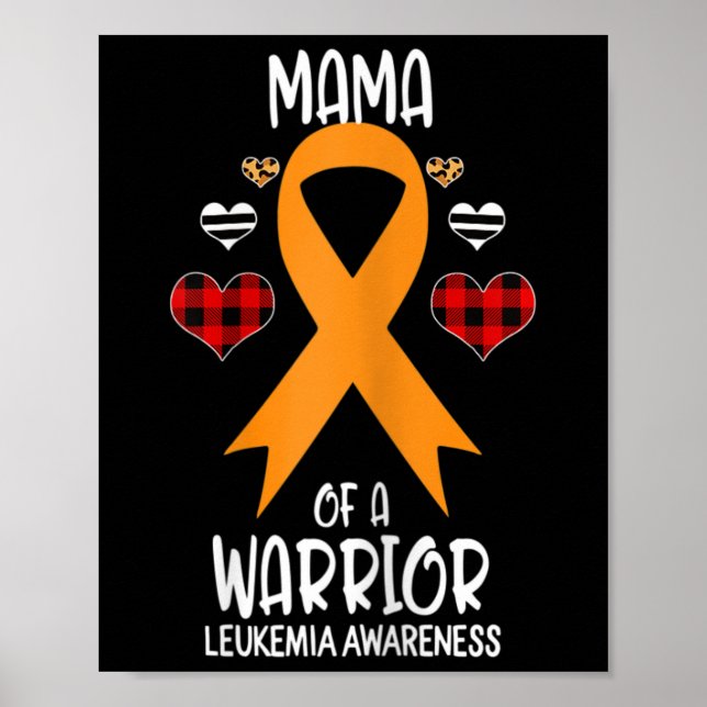 Póster Conciencia Mamá De Una Madre Guerrera (Frente)