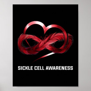 Póster Conciencia sobre células falciformes del corazón i