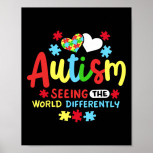 Póster Conciencia sobre el autismo