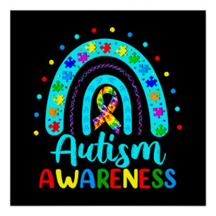 Póster Conciencia sobre el autismo