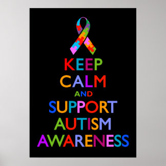 Póster Conciencia sobre el autismo