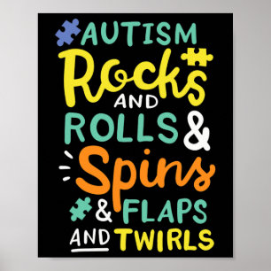 Póster Conciencia sobre el autismo 3
