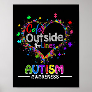 Póster Conciencia Sobre El Autismo Abril Para Mujeres Más