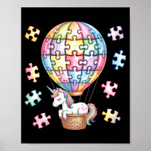 Póster Conciencia sobre el autismo autista 