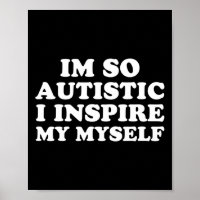 Conciencia sobre el autismo divertido Soy niños au