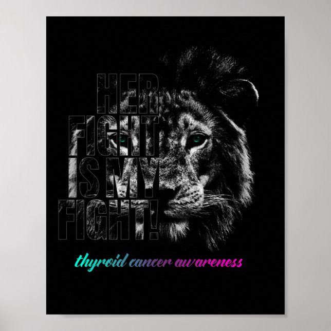 Póster Conciencia sobre el cáncer (Frente)