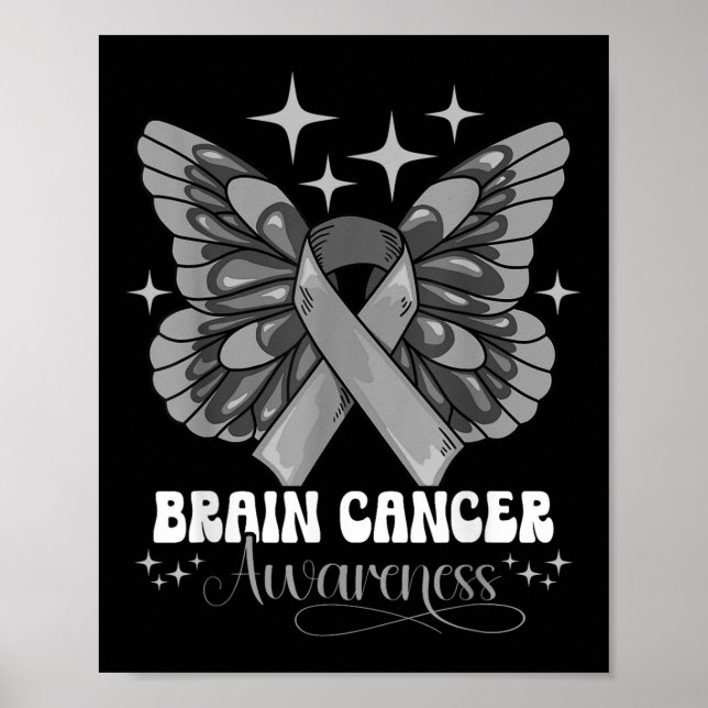 Póster Conciencia sobre el cáncer de cerebro _2 (Frente)