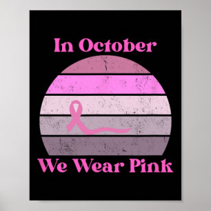 Póster Conciencia sobre el cáncer de mama
