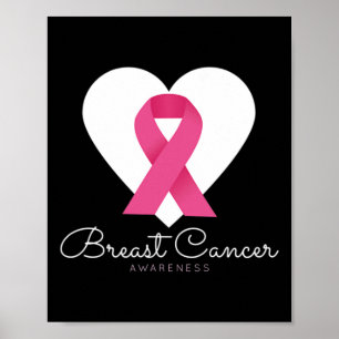 Póster Conciencia sobre el cáncer de mama - Día Mundial d