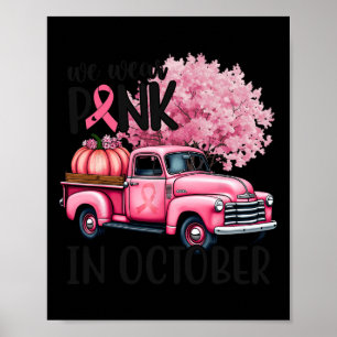 Póster Conciencia Sobre El Cáncer De Mama En Octubre Usam