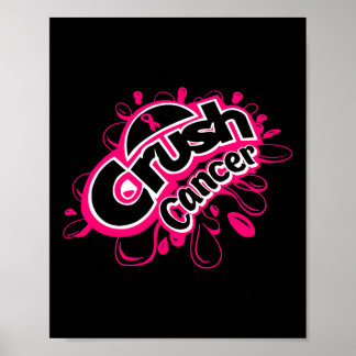 Póster Conciencia sobre el cáncer de mama por cáncer de m