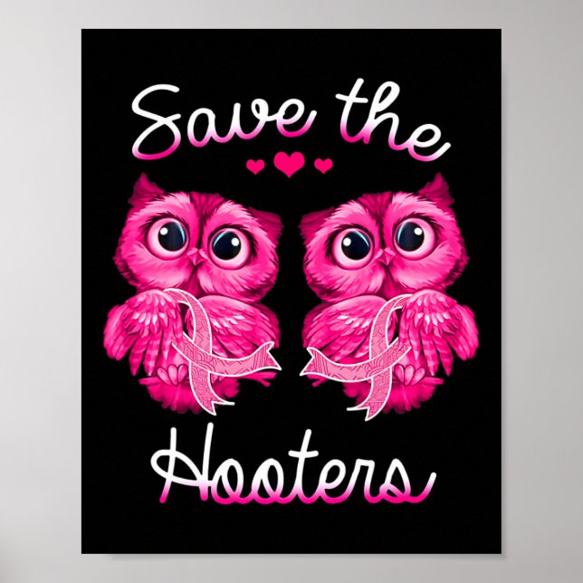 Póster Conciencia sobre el cáncer de mama Salven a los az (Frente)