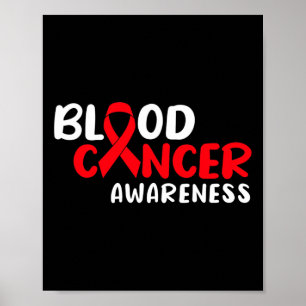 Póster Conciencia sobre el cáncer de sangre