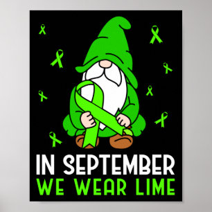 Póster Conciencia sobre el Linfoma En Septiembre Nosotros