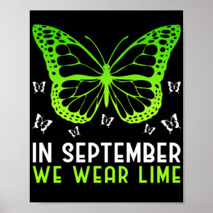 Póster Conciencia Sobre El Linfoma En Septiembre Usamos L