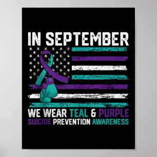 Póster Conciencia Sobre El Suicidio 2024 En Septiembre Us