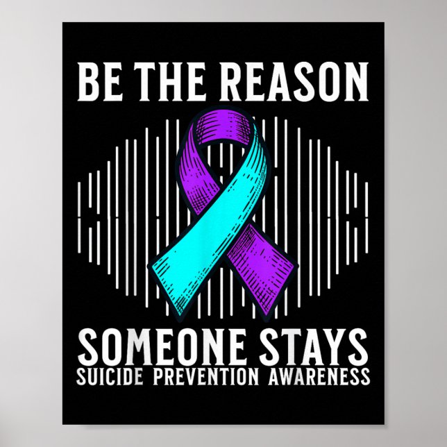 Póster Conciencia sobre el suicidio Apoyo Conciencia sobr (Frente)
