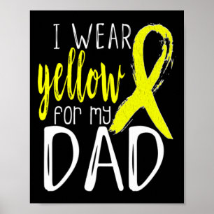 Póster Conciencia Sobre El Suicidio Que Llevo Amarillo Pa