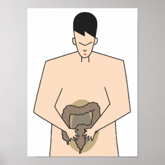 Póster Conciencia sobre enfermedades colorrectales.