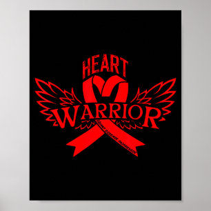 Póster Conciencia sobre enfermedades del corazón