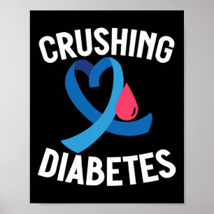 Póster Conciencia sobre la diabetes Guerrero del T1D apla