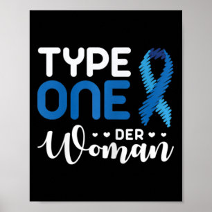 Póster Conciencia sobre la diabetes tipo 1 - Diabetic T1d