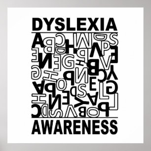 Póster Conciencia sobre la Dislexia Profesores Estudiante