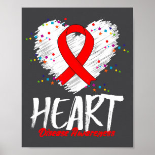 Póster Conciencia sobre la enfermedad cardíaca