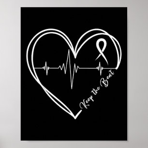 Póster Conciencia sobre la enfermedad cardíaca latido car