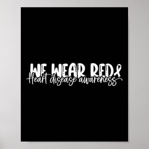 Póster Conciencia sobre la enfermedad Nos Vemos Rojos En