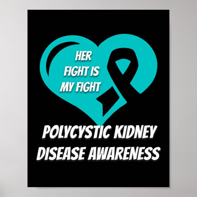 Póster Conciencia sobre la enfermedad renal (Frente)