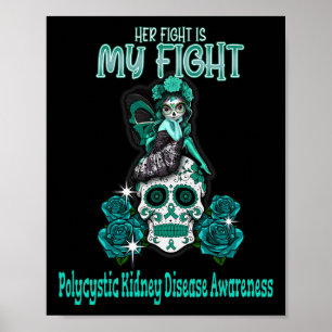 Póster Conciencia sobre la enfermedad renal Su lucha es m