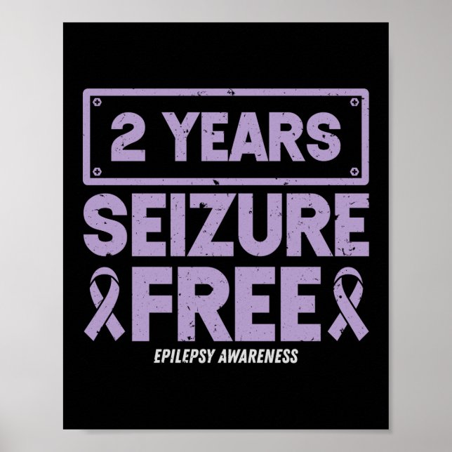 Póster Conciencia sobre la epilepsia 2 años de incautació (Frente)