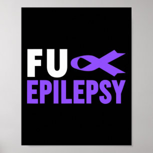 Póster Conciencia sobre la epilepsia - Epilepsia de Fu Ep
